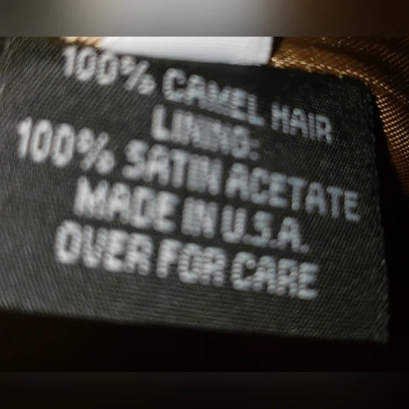 Vintage in excellent condition Camel hair golden brown so soft coat - Picture 16 of 16